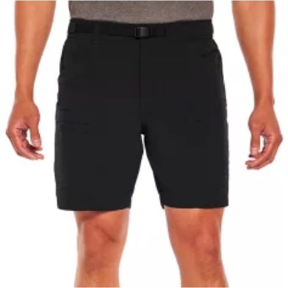Eddie Bauer Ripstop Tech Shorts Men’s Size XL Lightweight Belted Outdoor Hiking